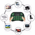 Backlit Mini Wireless Keyboard, Air Mouse Portable Wireless Mini Keyboard with Touchpad Mouse, Wireless Mini Keyboard for PC TV Box HTPC IPTV PC P...