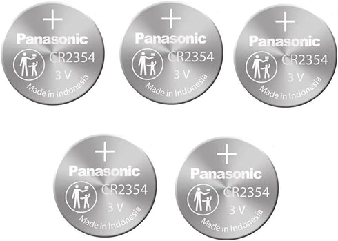 5 New Panasonic CR2354 2354 CR 2354 3V lithium BATTERIES...