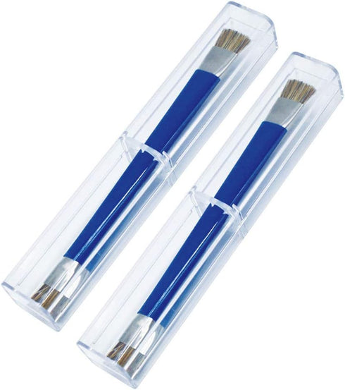 UKCOCO 1pc CPU Brush Motherboard Cleaning Brush Anti-Static ESD Safe Cleaning Brush Double Head IC Cleaner CPU Cleaning Brush for Computer Phone...