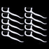 Flossers,Dental Floss,Floss Picks,Dental Floss Picks,YIMART 100pcs Dental Floss Flosser Picks Toothpicks Teeth Stick Tooth Cleaning Interdental Br...