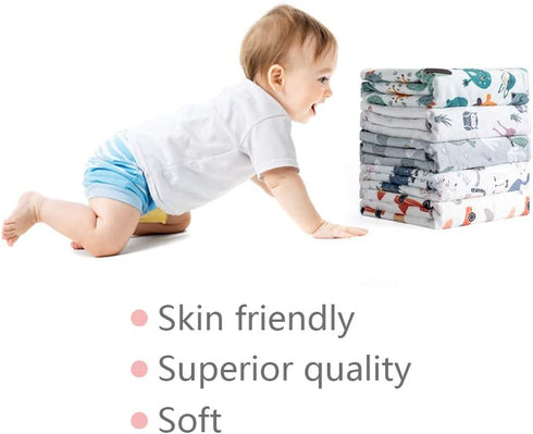 Unisex Lightweight Comfortable Super Soft Plush Minky Baby Blanket in 30x40, Newborn Receiving CAT Baby boy Girl Blankets with Dotted Backing, Tod...