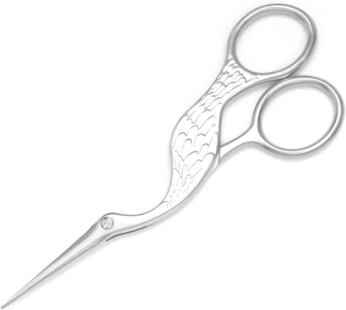 5 inch Sewing Scissors with Leather Scissors Cover,Stainless Steel Craft Scissors DIY Tools,Dressmaker Shears Scissors for Embroidery,Craft,Needle...