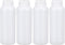 PE Plastic Food Grade Bottles, Wide Mouth Lab Reagent Bottle, Liquid/Solid Sample Seal Sample Storage Container Chemical Bottle (Translucent, 17oz...