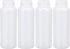 PE Plastic Food Grade Bottles, Wide Mouth Lab Reagent Bottle, Liquid/Solid Sample Seal Sample Storage Container Chemical Bottle (Translucent, 17oz...
