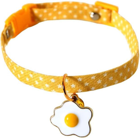 Entaifeng Cat Collar with Bell Pendant Small Dogs Bow Tie,Pet Girl Teacup Chihuahua Yorkie Clothes Costume Outfits Accessories,Adjustable (S, Poac...