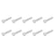 Shoulder Swing Lifting Bolt (M6x25mm) 10Pcs, 304 Stainless Steel Eye Bolts - for Home Renovation, Pipeline Gate Valves Fasteners, Silver...
