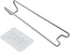 5 Pcs Adhesive Easel Back for Picture Frame Adjustable Picture Frame Easel Stand Stainless Steel Picture Frame Stand Fits for Frame Height 0.86"-1...