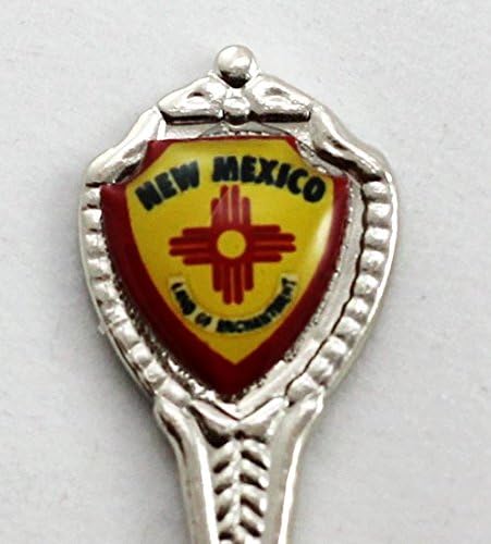 New Mexico State Souvenir Collectible Mini Spoon 3" lpco...