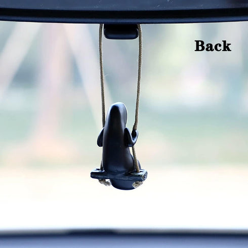 Anime Car Accessories of No Face Man Car Pendant Hanging Swing, for Car Rear View Mirror Accessories...