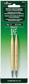 Clover 3642 Needlecraft Takumi No.11 Bamboo Interchangeable Circular Knitting Needles...