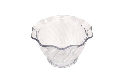 G.E.T. DD-50-CL-EC Plastic Tulip Ice Cream/Dessert Dish, 5 Ounce, Clear (Set of 4)...