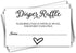 All Ewired Up 50 Gender Neutral Watercolor Heart Baby Shower Diaper Raffle Tickets, Lottery Insert Cards for Heart Baby Shower Invitations Supplie...