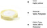 Solid Color Satin Ribbon 1/4",25yds (Light Yellow)...