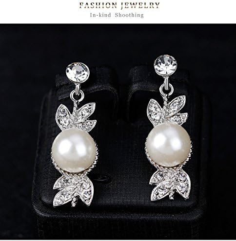 Women's Hot Pearl Jewelry Set (Necklace, Bracelet And Earrings) For Birthday,Party,Wedding,Engagement All Occasions Gift For Her...