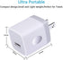 Charging Block for iPhone, Charger Box, USB Cube, NonoUV 10-Pack Single Port Wall Charger 1A/5V USB Outlet Plug Adapter Power Bricks for iPhone 15...