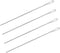 10 Inch/25.8cm Coffee Stirrers Spoon,Silver Stainless Steel 304# Coffee Stir Sticks,Round Solid Long Handle Cocktail Beverage Iced Tea Stirring St...