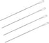 10 Inch/25.8cm Coffee Stirrers Spoon,Silver Stainless Steel 304# Coffee Stir Sticks,Round Solid Long Handle Cocktail Beverage Iced Tea Stirring St...