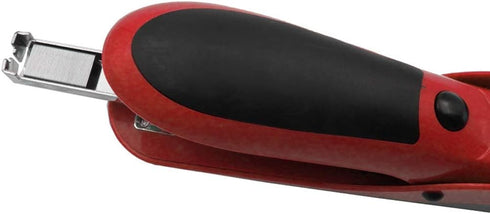 2 in 1 Red Multifunctional Stapler Desktop Tape Dispenser Office Supplies Stapler Tape Holder...