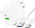 Fast Charger for LG K51 Q70 Velvet 5G/V60,tylo 6 5X 4 5,G8 G8X G7 V40 V35 V50 Thinq,K92,Reflect,Samsung Galaxy A13 5G,Tab A7 Lite/S6,18W Phone Cha...