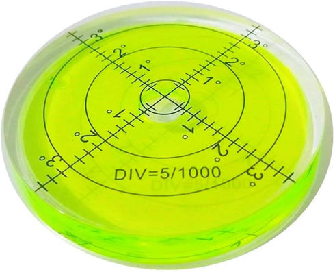 Bubble Spirit Level 66MM Degree Marked Surface Circular Level Bubble Measuring Layout Tools...