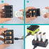 NP-BX1 Newmowa Replacement Battery (3-Pack) and 3-Channel USB Charger Set for Sony NP-BX1, DSC-RX100, DSC-RX100M III,IV, V/VII,ZV-1...