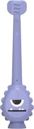 Dr. Brown's ToothScrubber Toothbrush, Three-Sided Toddler Training Toothbrush for Ages 1-4 Years with Suction Cup Base and Color Changing Bristles...