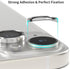 Sinjimoru iPhone 15 Metal Frame for Multi Layered Tempered Glass Lens, Camera Lens for iPhone 15 Phone Camera Lens Glass. Sinji CamGlass Metallic ...