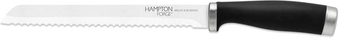 Hampton Forge Epicure Bread Knife, Black...
