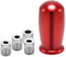 (Red) Racing Automatic Manual Gear Shifter Shift Knobs for Fit Compatible with Mazda Miata Nissan 350z Subaru Sti with Metal Adapters M8x1.25,M10x...