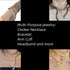Bendable Dragon/Snake Choker Necklace for Women-Punk Flexible Snake Bracelet Multi-Purpose Chain Jewelry for Cocktail Party Halloween...
