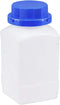 uxcell Plastic Lab Chemical Reagent Bottle 750ml/25.4oz Wide Mouth Sample Sealing Liquid Storage Container Translucent...
