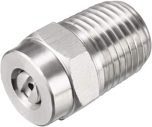 uxcell Pressure Washer Nozzle, 1/4NPT Thread Spray Tip (25 Degree, 1.2mm Orifice Diameter)...