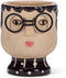 Abbott Collection Home Small Face with Glasses Planter...