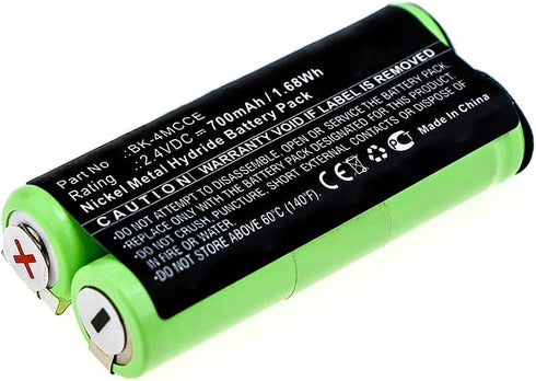 700mAh Replacement Battery for Waterpik 900 Sonic Toothbrush Sensonic Plus SR-3000 Sensonic Plus SR-3000E BK-4MCCE 2.4V...