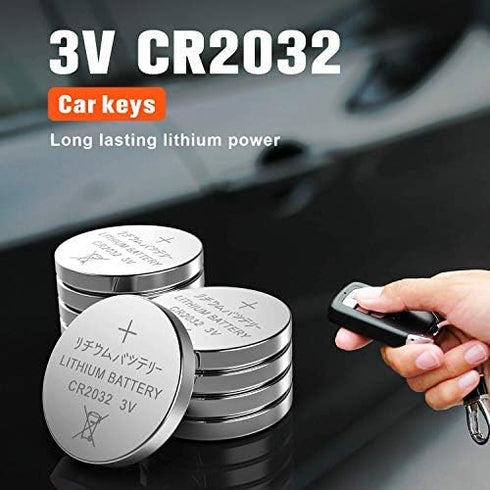 GutAlkaLi CR2032 Lithium 3V Battery, Electronic Coin Cell Button for Toys Calculators Watches (40 Pcs)...
