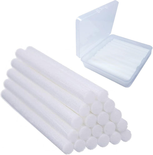 24PCS Humidifier Filters Sticks 4.64'' Replacements Cotton Stick Small Humidifier Filter Stick for INVODA Mini Cool Mist Humidifiers (24 PCS+Trans...
