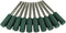 TMAX 10 pc 6 mm (1/4 Inch) Cylinder Rubber Rotary Tool Polishing Burr with 3 mm (1/8 Inch) Shank for Dremel Rotary Tools...