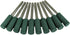 TMAX 10 pc 6 mm (1/4 Inch) Cylinder Rubber Rotary Tool Polishing Burr with 3 mm (1/8 Inch) Shank for Dremel Rotary Tools...