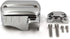 HTT Motorcycle Chrome Front Brake Fluid Master Cylinder Cover For 1998-2013 V-Star 650/2009-2013 V-Star 950/1999-2013 V-Star 1100/2007-2013 V-Star...