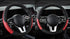 Universal 15 Inch Elastic Steering Wheel Cover - All-Season Comfort: Warm in Winter, Cool in Summer - Microfiber Breathable Ice Silk, Anti-Slip, O...