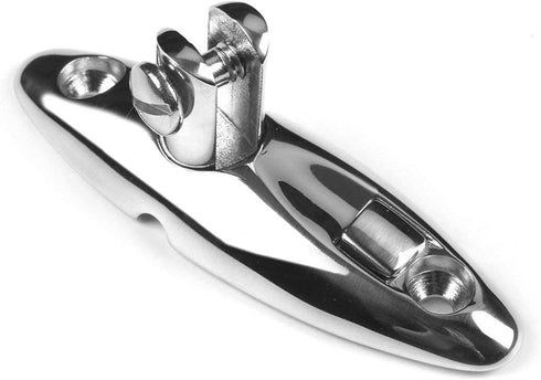 MIZUGIWA Boat Bimini Top Swivel Hinge Deck Quick Release, Swivel Side Mount Hinge 316 Stainless Steel Bimini Top Deck Hinge Marine Hardware with F...