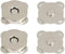 10 Sets Sew in Magnetic Bag Clasps Button Snaps Clasps Magnet Button for Purses Handbag Clothes Scrapbooking Closure Fastener Sewing Craft DIY (Si...