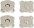 10 Sets Sew in Magnetic Bag Clasps Button Snaps Clasps Magnet Button for Purses Handbag Clothes Scrapbooking Closure Fastener Sewing Craft DIY (Si...
