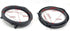 TEAMWILL 2 Pairs Car Speaker Adapter Board+Wiring Harness Connector for Honda-Civic 6.5"...