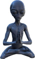 Meditating Alien Garden Sculptures & Statues, Alien Resin Statue Ornament Yard Best Art Decor for Indoor Outdoor Home or Office Collectible Figuri...