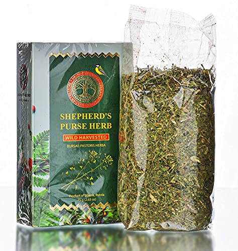 Siberian Shepherd's Purse Herb, 2.65 OZ (75 Grams) - Shepherd's Purse Herb Tea...