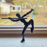 4PCS T13 Action Figure 3D Printed Multi-Jointed Movable,Dummy 13 Action Figures,Lucky 13 Multi-Articular Action Figures,Desktop Decorations for Ac...