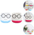 Indoor Planters 2pcs Planter Pot Eyeglasses Design Flower Pot Ceramic Nursery Floweprot Root Control Flower Container for Office Windowsill Outdoo...