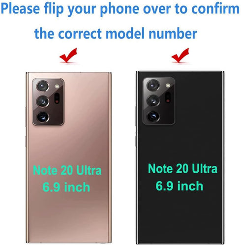 2 Pieces OEM Note 20 Ultra Camera Glass Replacement for Samsung Galaxy Note 20 Ultra 5G (All Carriers) Rear Camera Glass Lens Replacement with Adh...