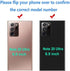 2 Pieces OEM Note 20 Ultra Camera Glass Replacement for Samsung Galaxy Note 20 Ultra 5G (All Carriers) Rear Camera Glass Lens Replacement with Adh...